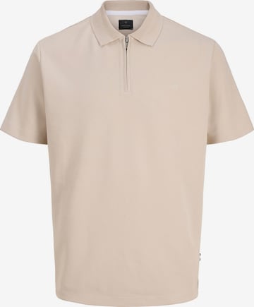 JACK & JONES - Camiseta en beige: frente