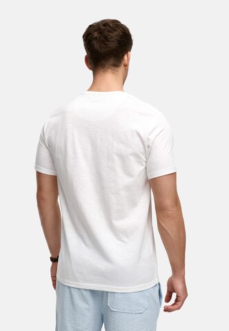 INDICODE JEANS Shirt 'Andorra' in Wit