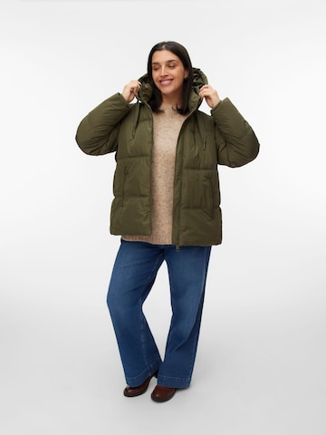 Vero Moda Curve Overgangsjakke i grøn