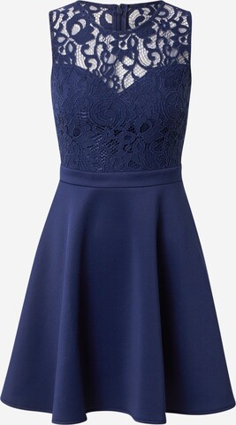 Lipsy Cocktail Dress in Blue: front