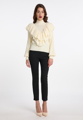 Pull-over 'Tylin' faina en blanc