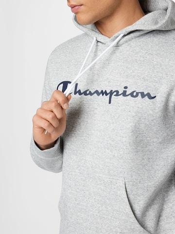 Champion Authentic Athletic ApparelRegular Fit Sweater majica - siva boja