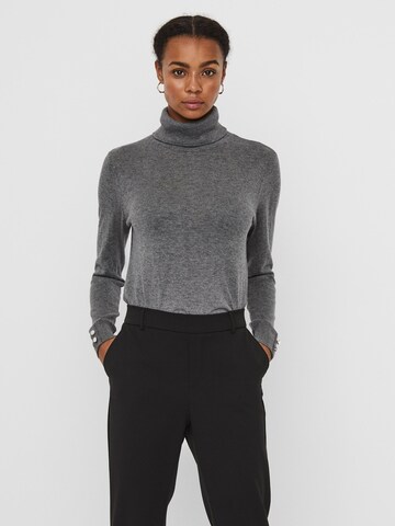 VERO MODA Sweater 'Milda' in Grey: front