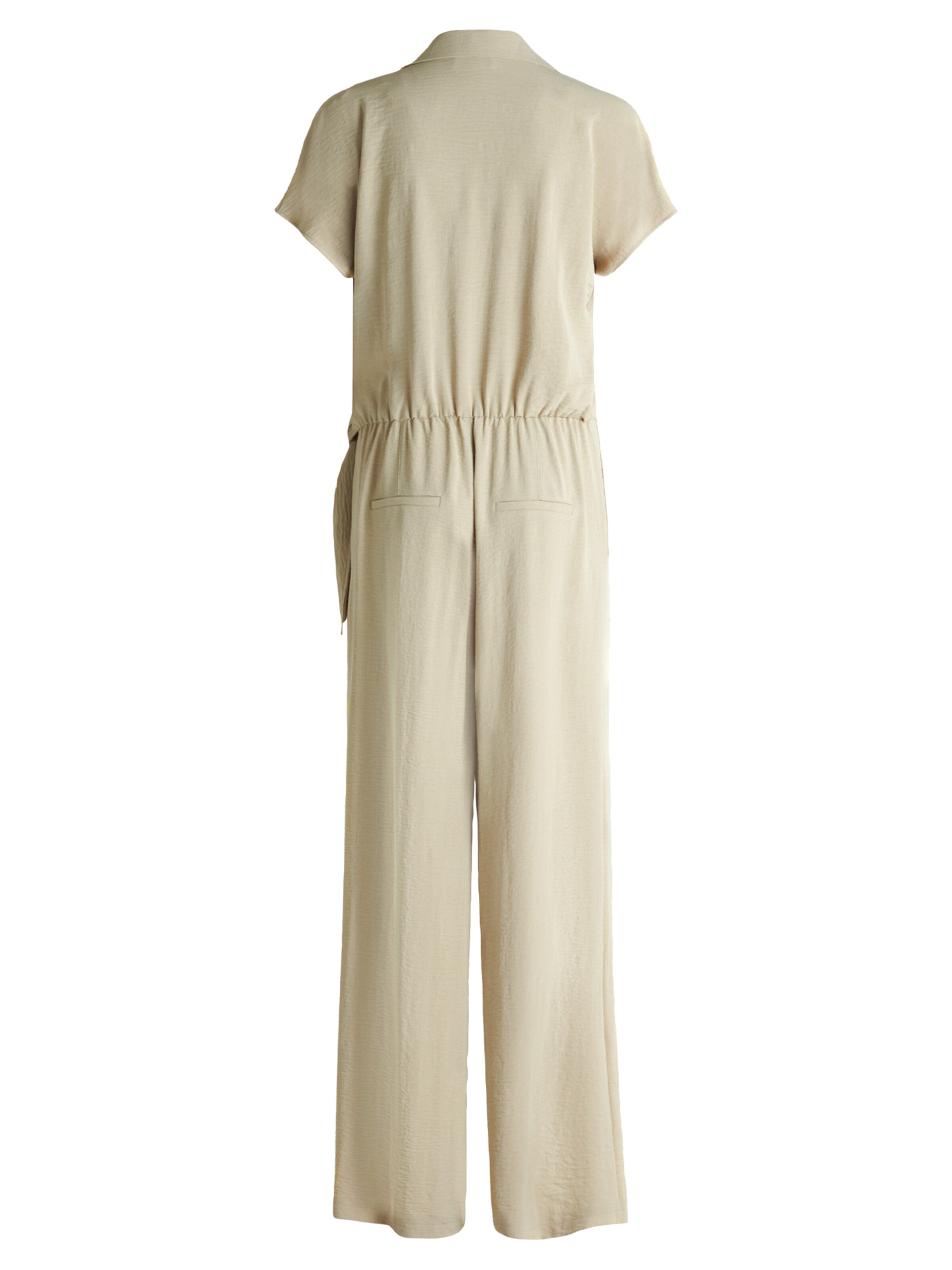 Cartoon Jumpsuit in Beige