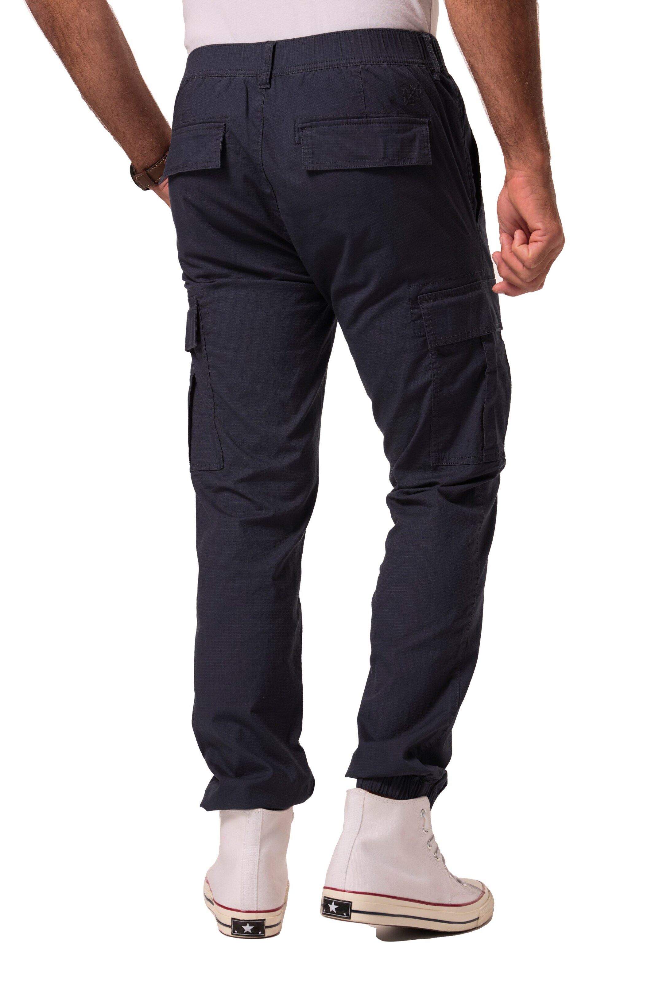 JP1880 Tapered Cargo Pants in Blue