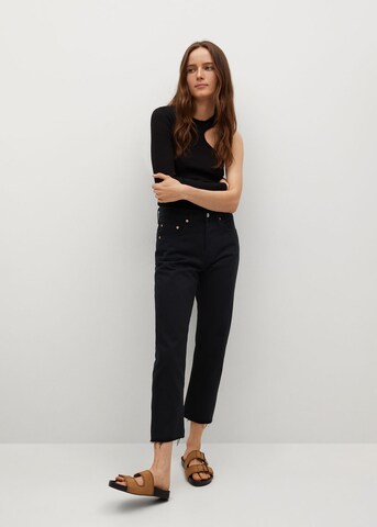 Regular Jean 'Havana' MANGO en noir