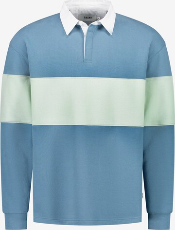 Shiwi Sweatshirt 'Benjamin' in Blau: predná strana