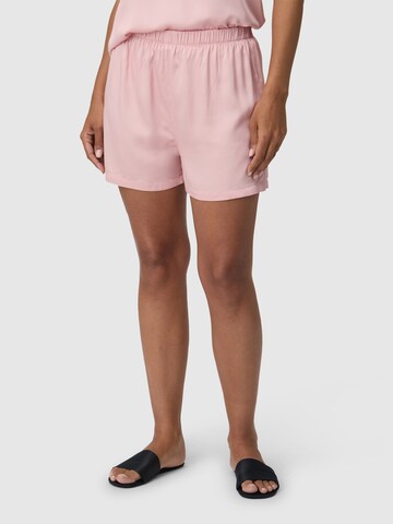 Les Lunes Pajama pants in Pink: front