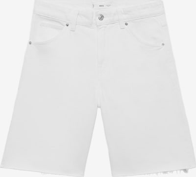 MANGO Shorts 'ANNE' in white denim, Produktansicht