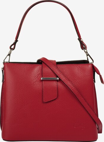Cluty Handtasche in Rot: Vorderseite