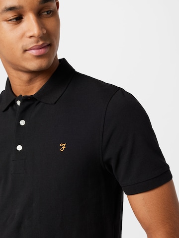 FARAH - Camisa 'BLANES' em preto