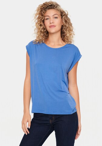 SAINT TROPEZ Shirt in Blue: front