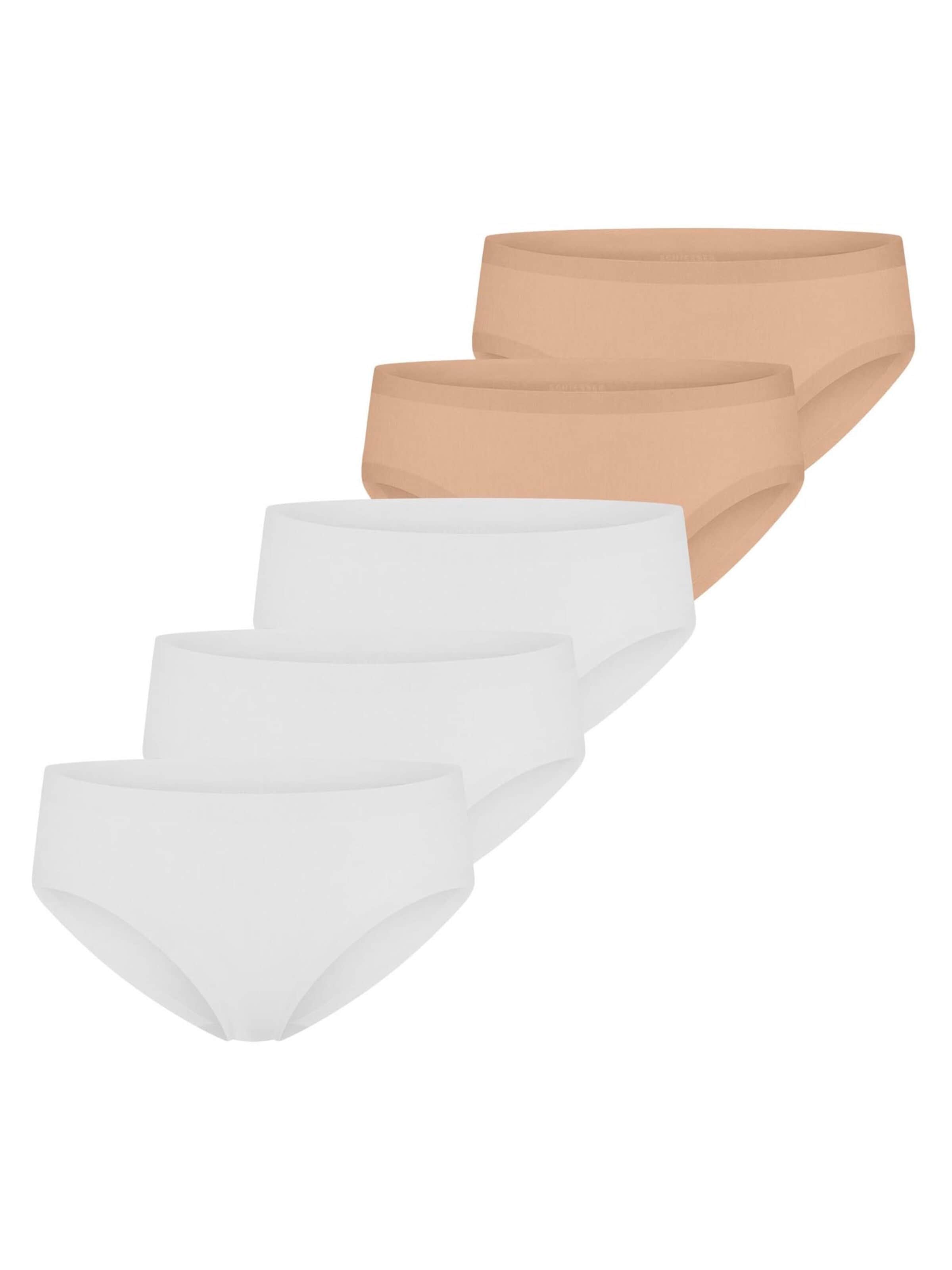 SCHIESSER Slip 'Invisible Cotton'‌‌‌‌‌‌ in Braun: Vorderseite