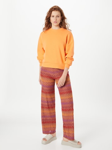 Wide leg Pantaloni di MORE & MORE in arancione