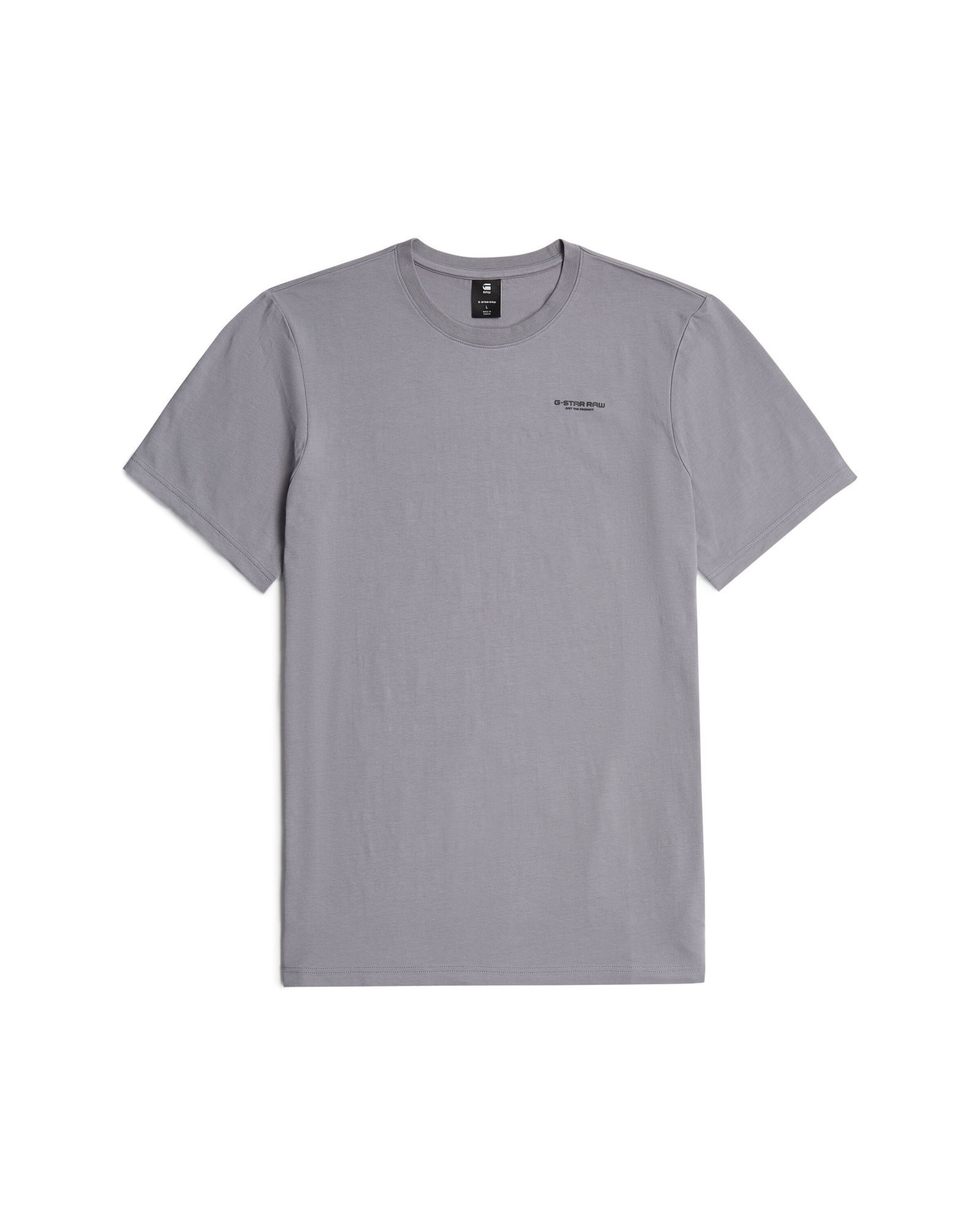 G-STAR Shirt 'Slim Base ' in Grijs: voorkant