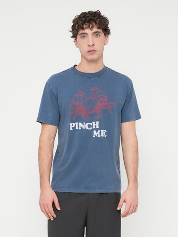 HOLLISTER T-Shirt in Blau: Vorderseite