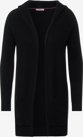 CECIL Knit Cardigan in Black: front