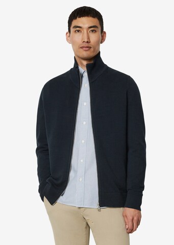 Marc O'Polo Knit cardigan in Blue: front