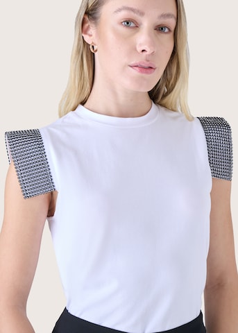 Haut 'Tupac' Camomilla en blanc