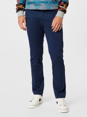 JACK & JONES Regular Chino trousers 'PARKER' in Blue: front