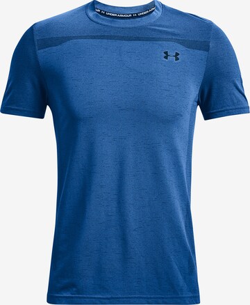 UNDER ARMOUR Functioneel shirt in Blauw: voorkant