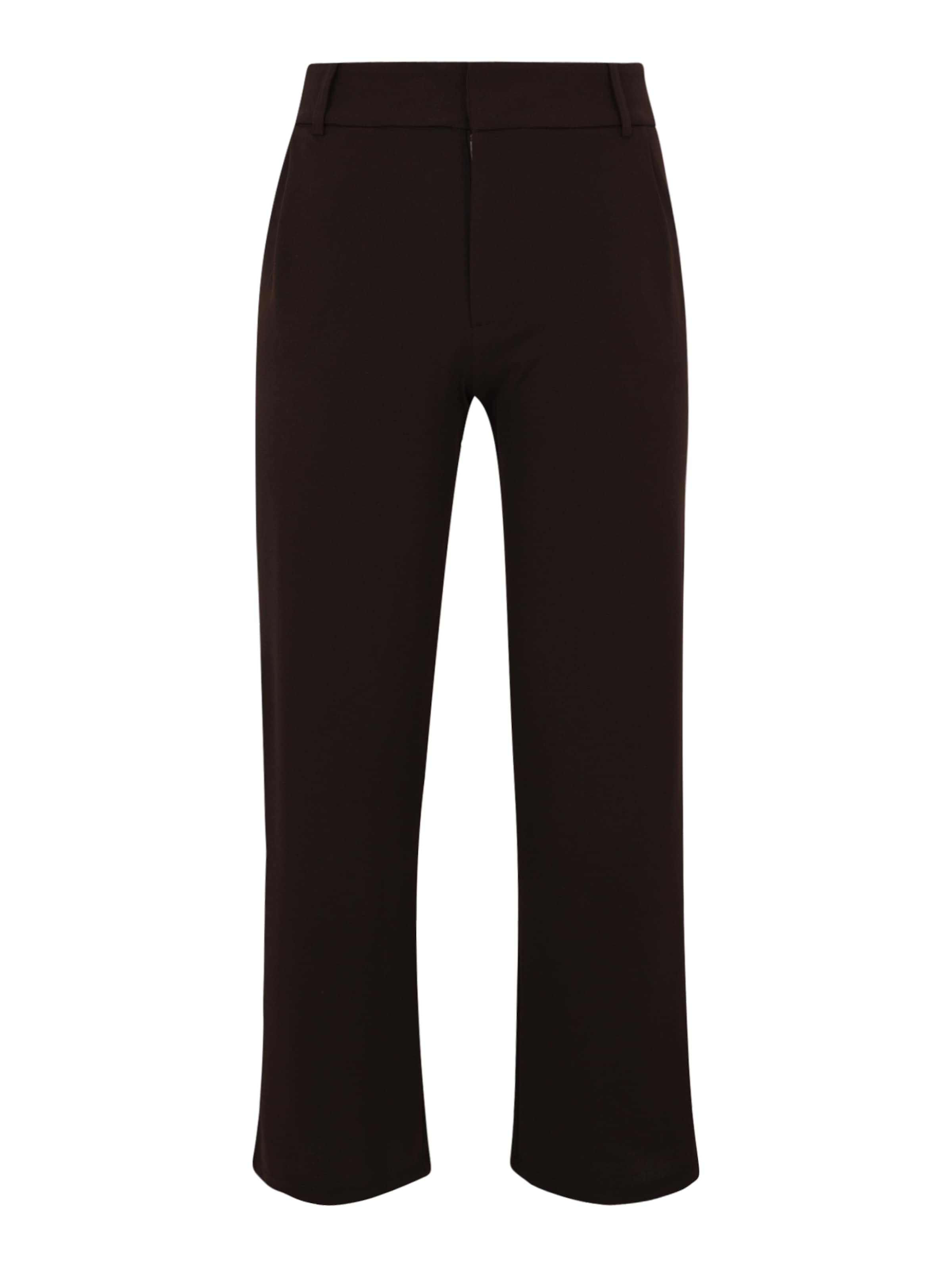 JDY Loosefit Élére vasalt nadrágok 'JDYGEGGO' - barna: elől