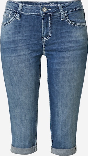 Pantaloni Soccx pe albastru denim, Vizualizare produs