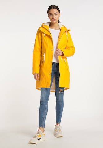 MYMO Between-Seasons Coat in Yellow