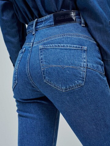 évasé Jean 'Faith' Salsa Jeans en bleu