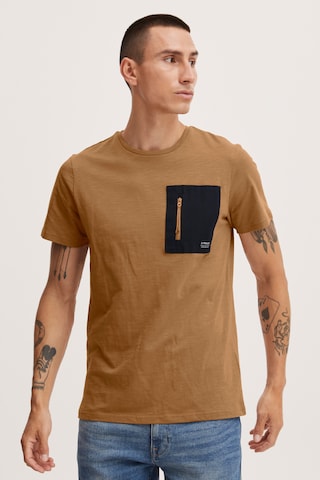 11 Project T-Shirt 'Frode' in Braun: predná strana