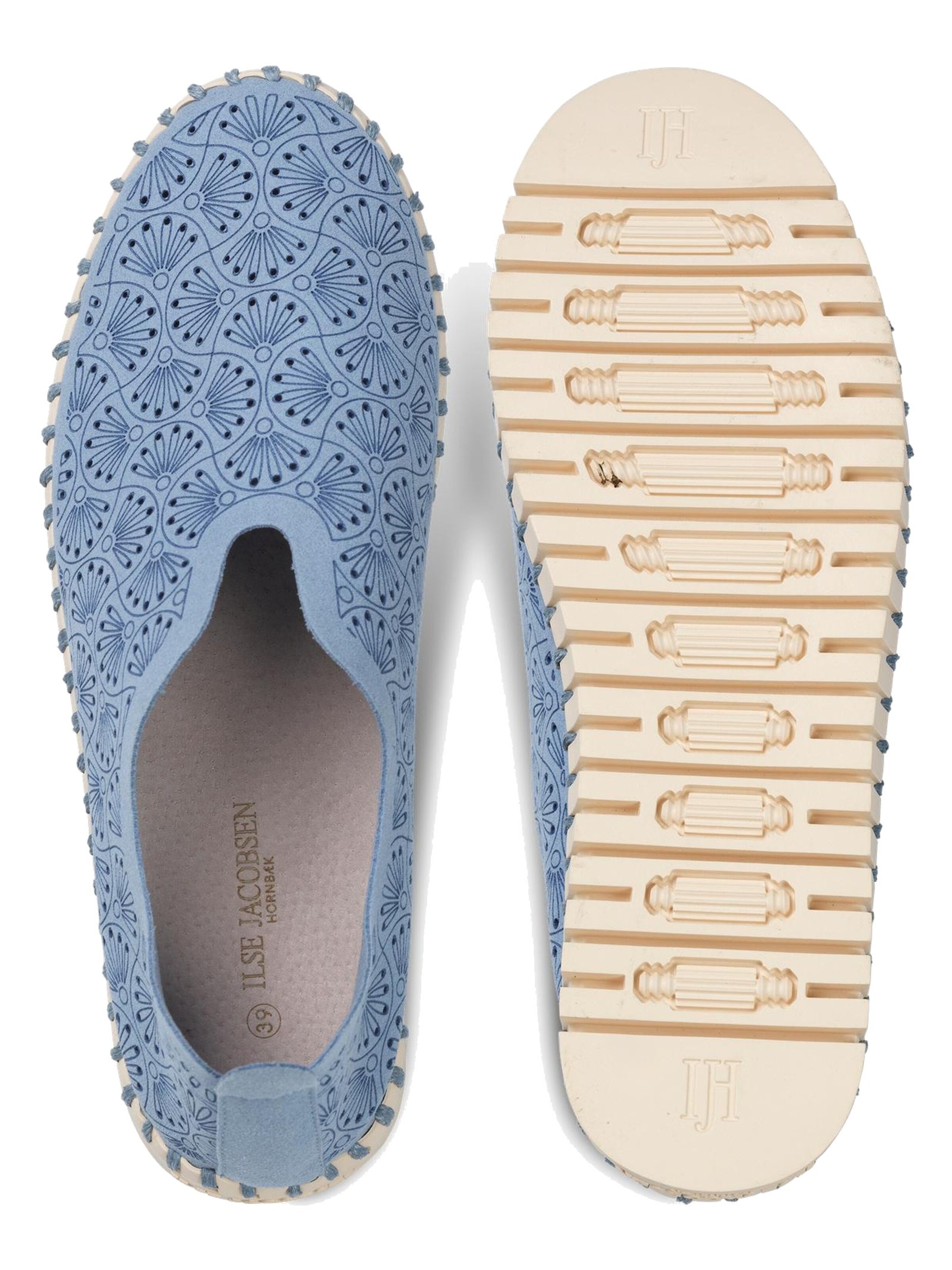 Slip on 'Tulip3485' ILSE JACOBSEN en bleu