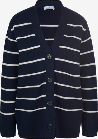 Cardigan Peter Hahn en bleu : devant