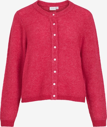 VILA Knit Cardigan 'VILory' in Pink: front
