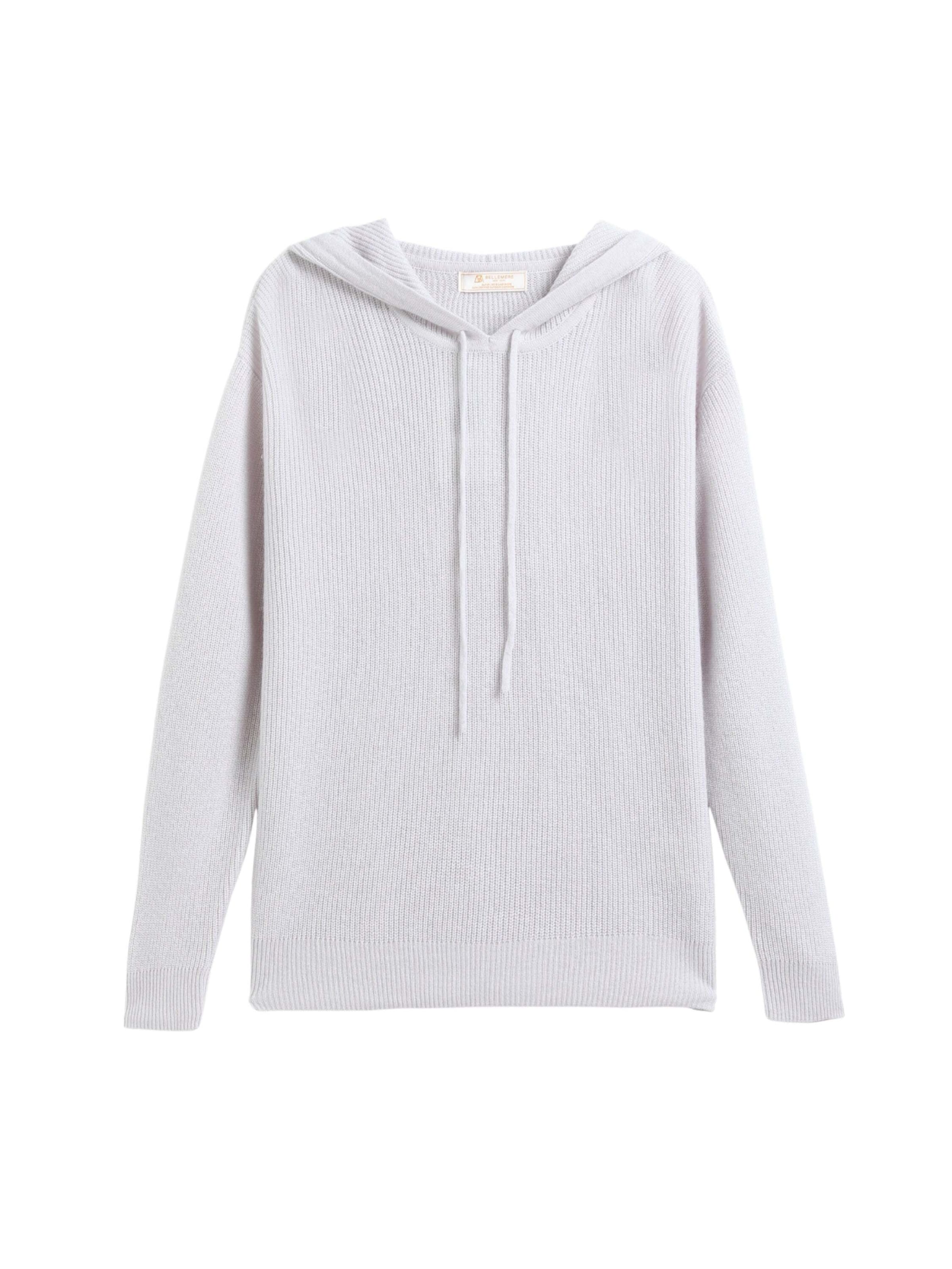 BELLEMERE NEW YORK Pullover 'Everyday Cashmere-Pullover'‌‌ in Weiß: Vorderseite