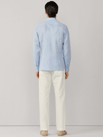 Hackett London Regular fit Overhemd in Blauw