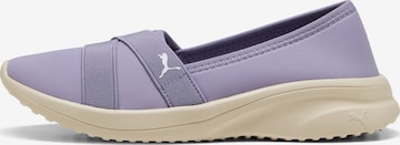 PUMA Slip-Ons in Purple: front