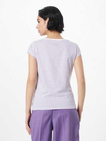 T-shirt MADS NORGAARD COPENHAGEN en violet