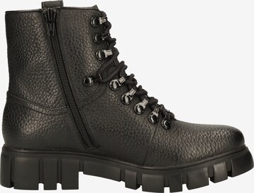 Bottines à lacets Steven New York en noir