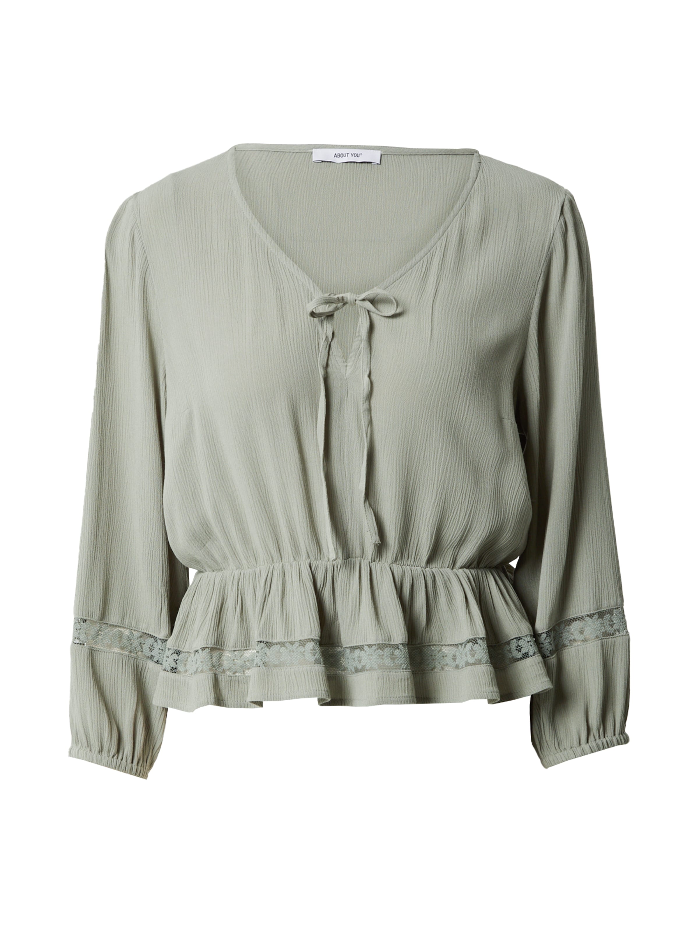 Camicia da donna 'Jolin' di ABOUT YOU in verde: frontale