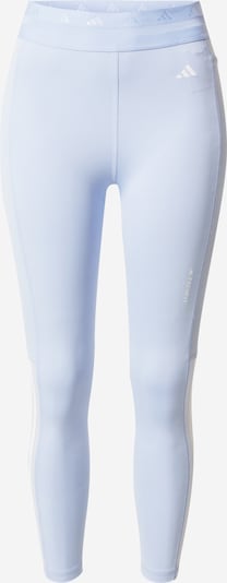 ADIDAS PERFORMANCE Workout Pants 'Techfit Hyperglam' in Light blue / White, Item view