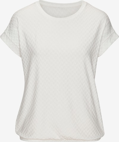 Tricou pe XS VIVANCE by LASCANA pe alb murdar, Vizualizare produs