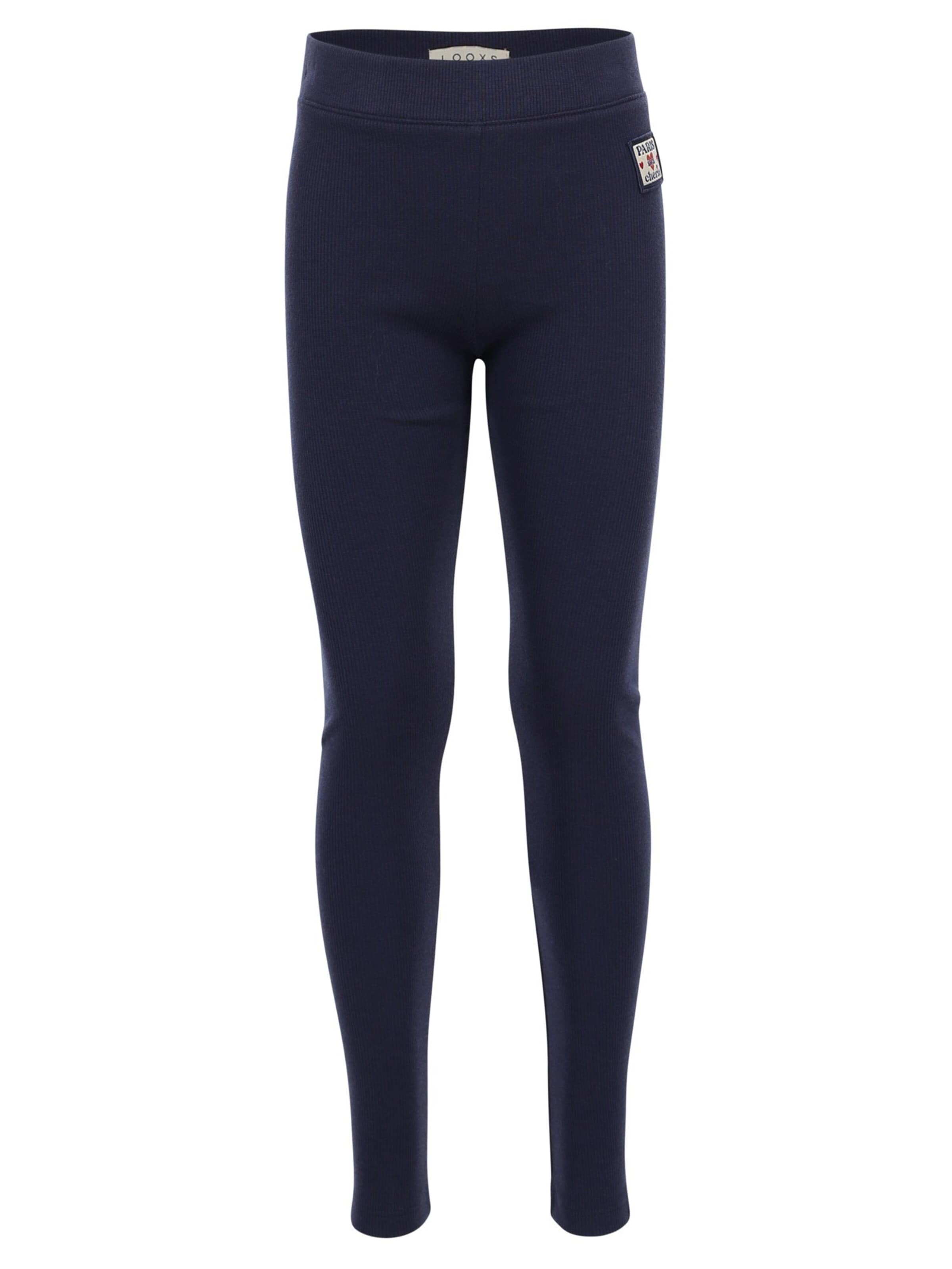 Skinny Leggings Looxs Revolution en bleu : devant