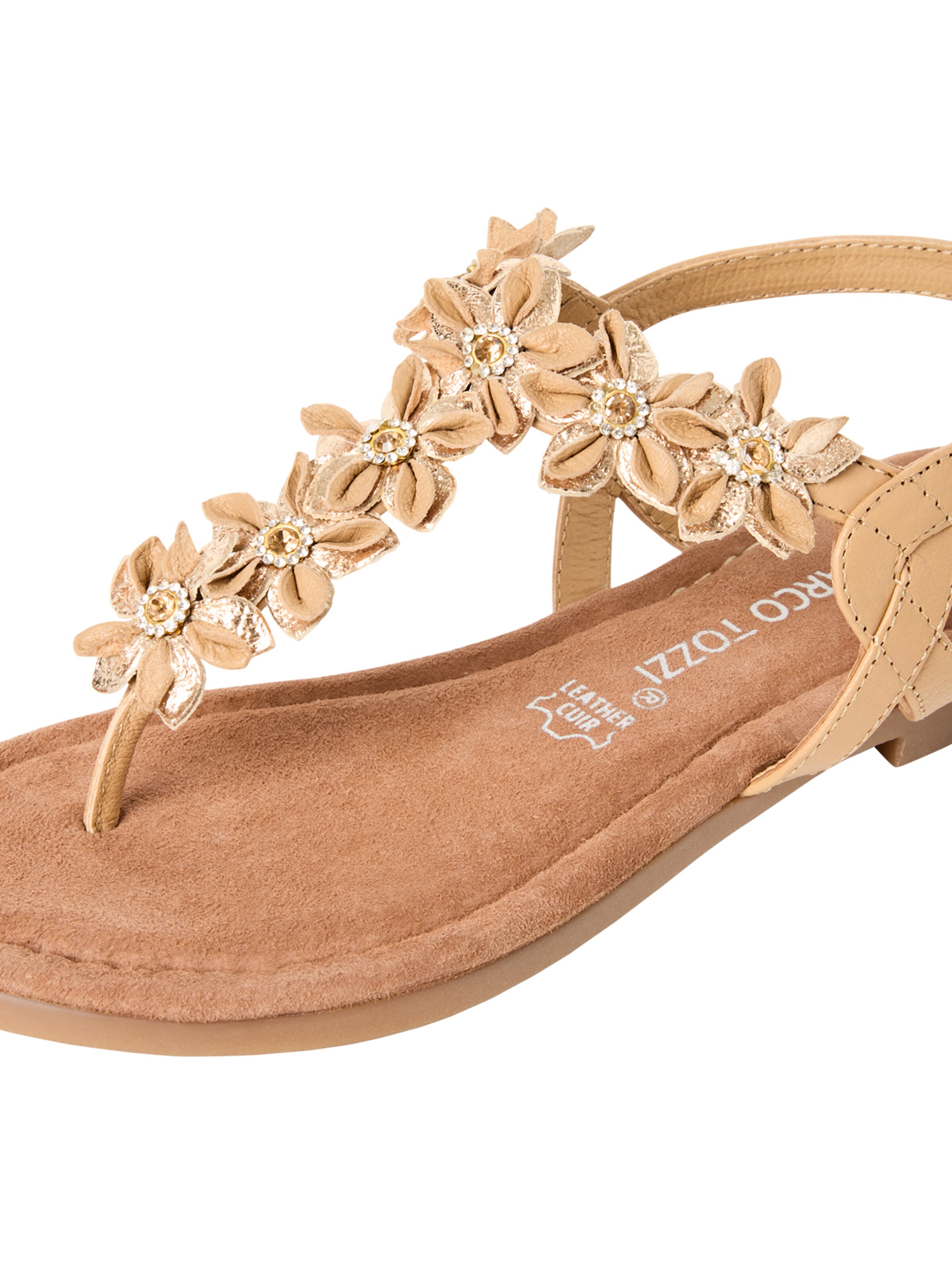 Tongs MARCO TOZZI en beige