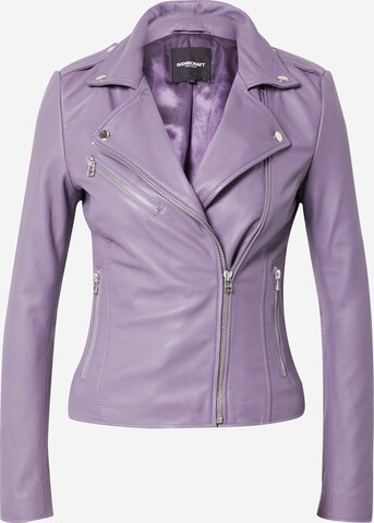 Goosecraft Between-season jacket 'Julia' in Purple: front