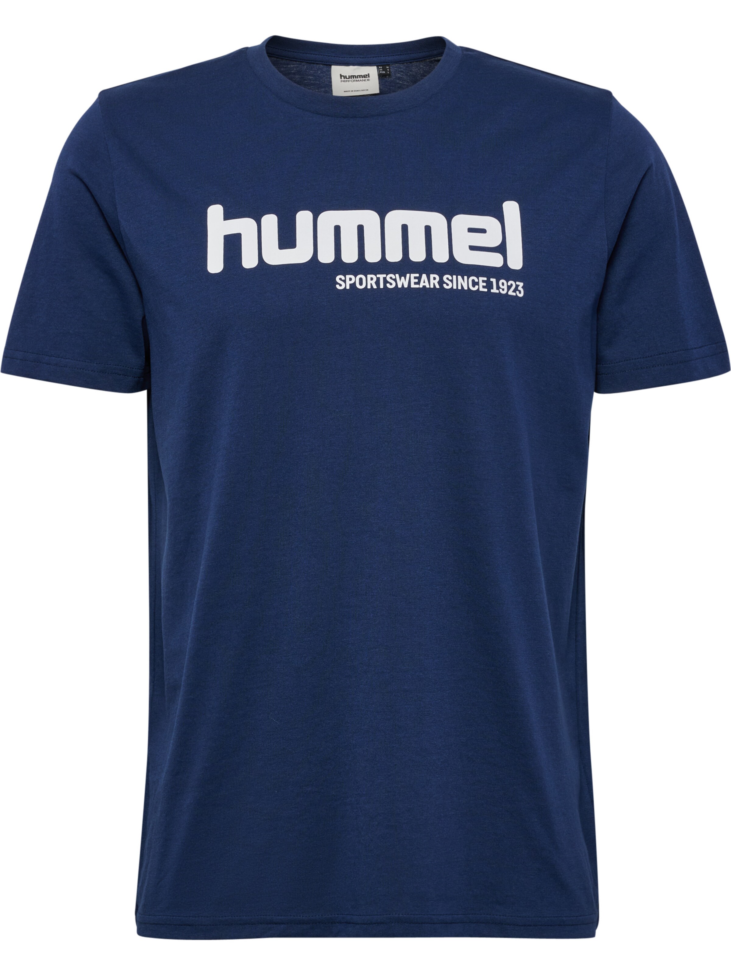 Hummel Shirt 'PULSE' in de kleur Enziaan / Wit, Productweergave
