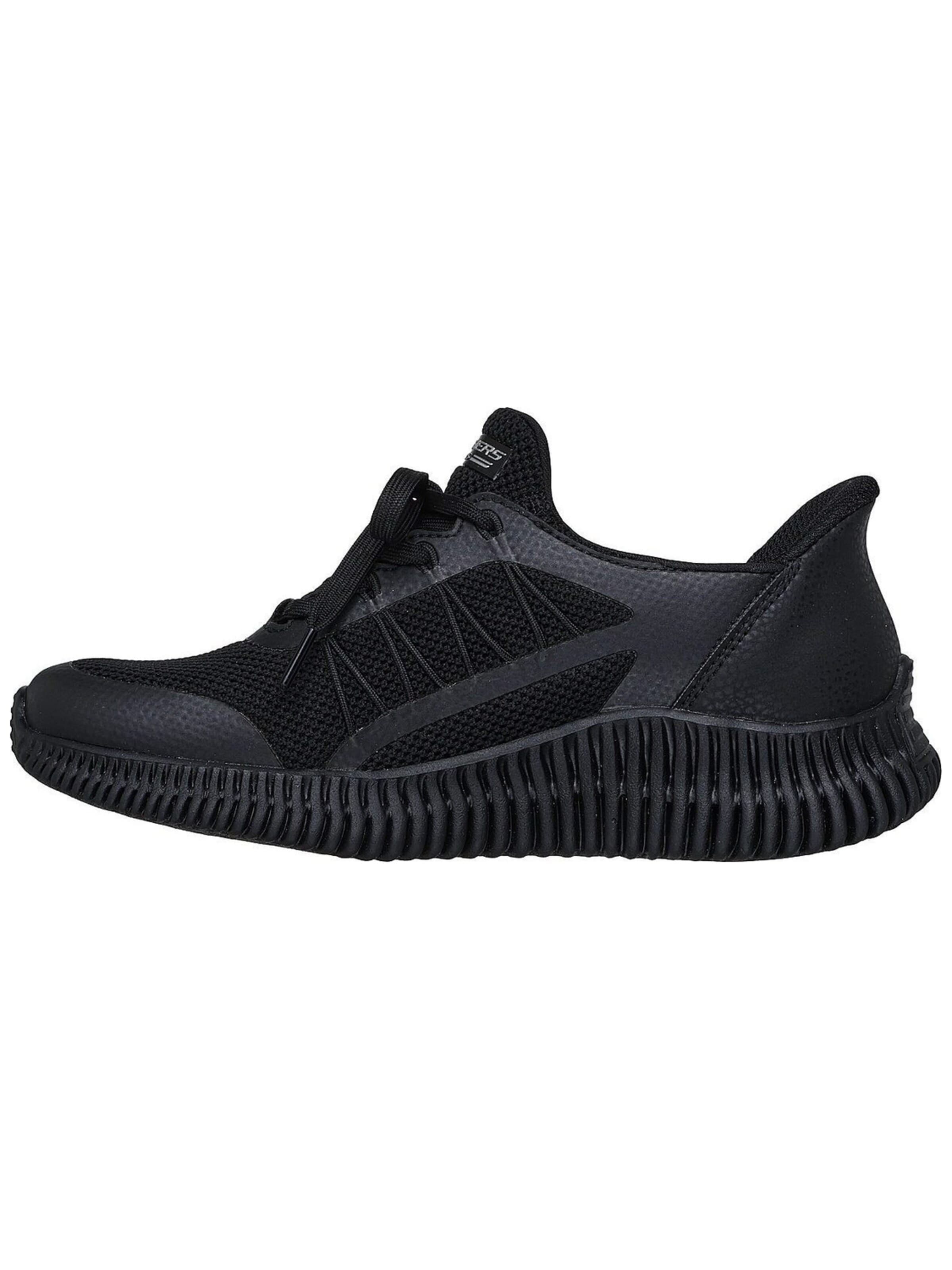SKECHERS Sportschoen 'Bobs Geo Lite - Divine Pace' in Zwart