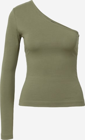 T-shirt Urban Classics en vert : devant