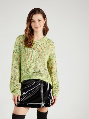 Pull-over Frogbox en vert : devant