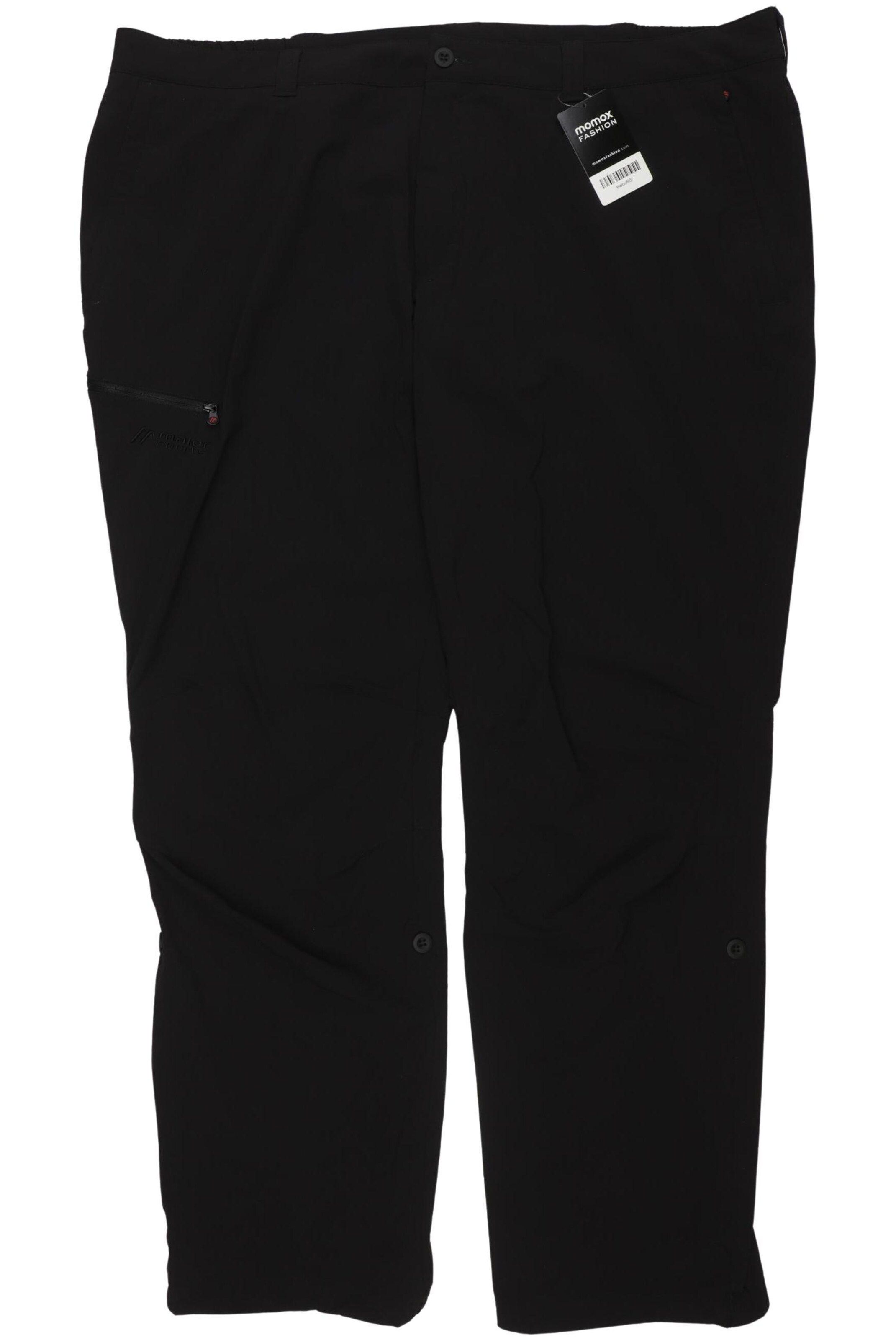 Maier Sports Pants in 46 in Black: front