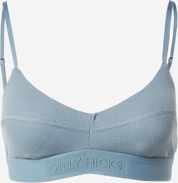 Bustino Reggiseno di Gilly Hicks in blu: frontale